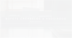 Desktop Screenshot of bufetecacabelos.com
