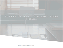 Tablet Screenshot of bufetecacabelos.com